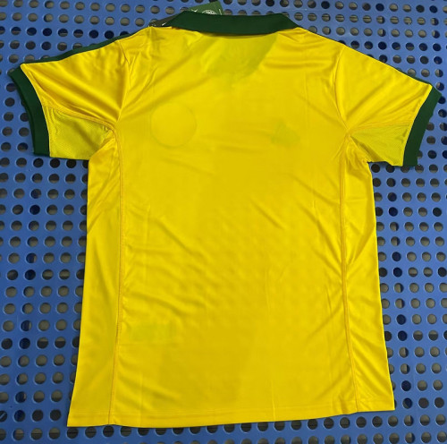 Retro Camisetas de Futbol 2014 Palmeiras Yellow Soccer Jersey Vintage Football Shirt