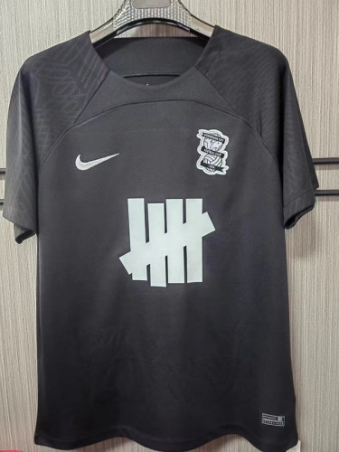 Fans Version 2023-2024 Birmingham City Third Away Black Soccer Jersey Football Shirt