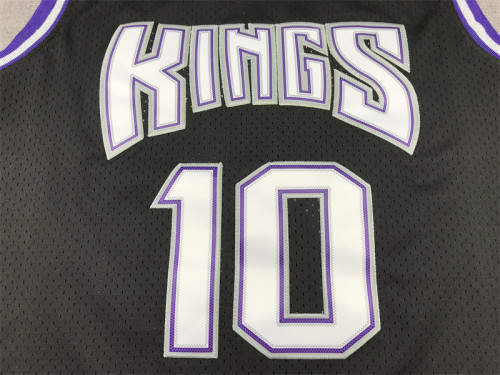 Mitchell&Ness 2001-02 Sacramento Kings 10 BIBBY Black NBA Jersey Basketball Shirt