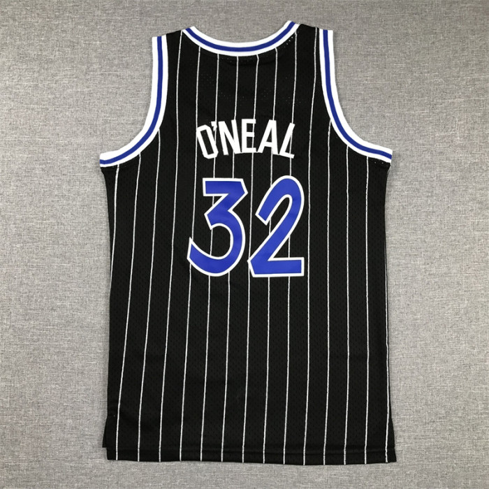Youth Mitchell&ness 1994-95 Orlando Magic Black Basketball Shirt 1 HARDAWAY NBA Jersey