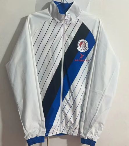 2023-2024 Atletico San Luis Reversible Soccer Jacket Blue/White Football Jacket