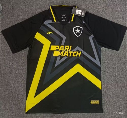 Fan Version 2023-2024 Botafogo Third Away Black Soccer Jersey