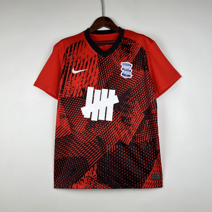 Fans Version 2023-2024 Birmingham City Away Red Soccer Jersey Football Shirt