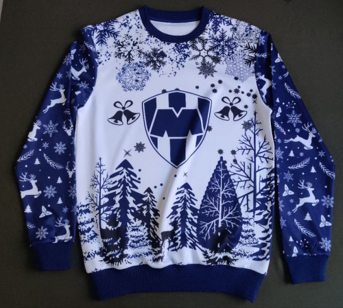 2023-2024 Monterrey Xmas Version Football Sweater Christmas Edition Soccer Jacket