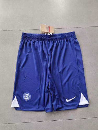 2023-2024 Atletico Madrid Away Blue Soccer Shorts Football Shorts