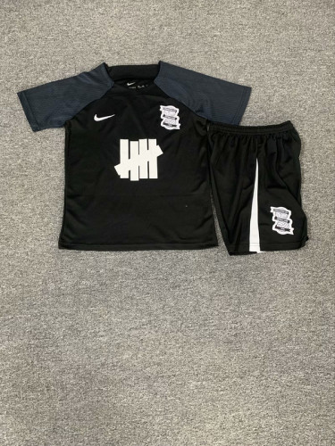 Youth Uniform Kids Kit 2023-2024 Birmingham City Third Away Soccer Jersey Shorts Child Football Set