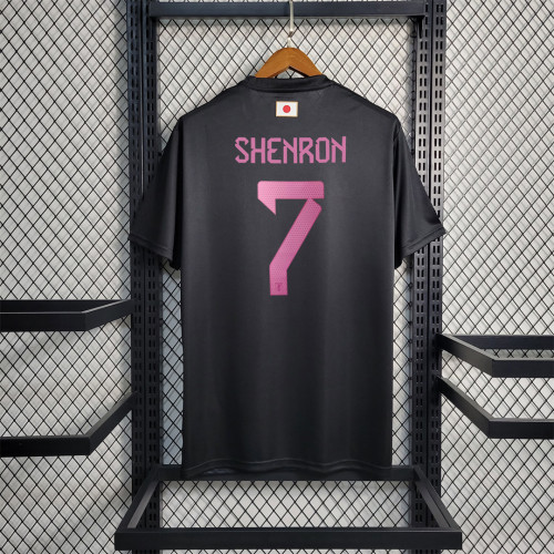Fans Version 2023 Japan SHENRON 7 Black Soccer Training Jersey
