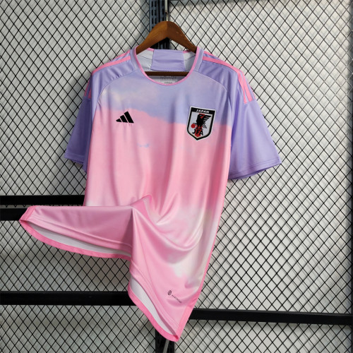Fans Version 2023 Japan Away Pink Soccer Jersey