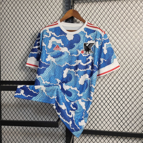 Fans Version 2022 Japan Special Edition Blue Soccer Jersey