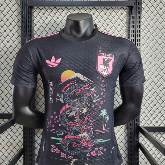 Player Version 2023-2024 Japan Tokyo Black Special Edition Soccer Jersey