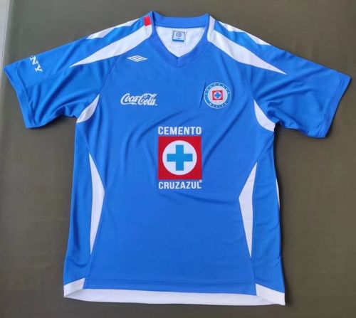 Retro Jersey 2005 Cruz Azul Home Soccer Jersey Vintage Football Shirt