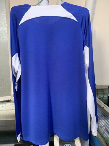 Long Sleeve 2023-2024 Chelsea Home Soccer Jersey Football Shirt