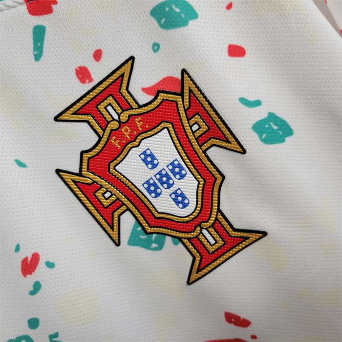 Fans Version 2023 Portugal White Soccer Training Jersey
