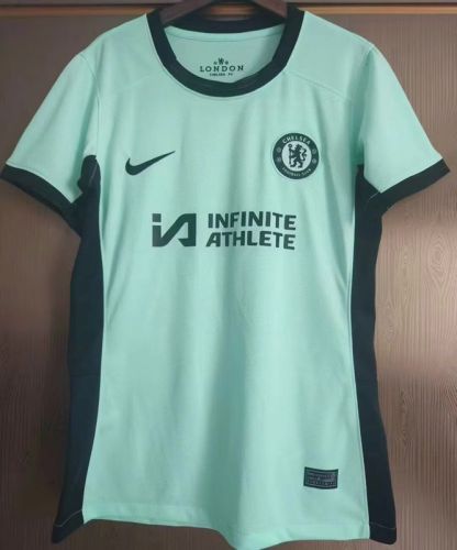 Women 2023-2024 Chelsea Third Away Soccer Jersey Lady Football Shirt