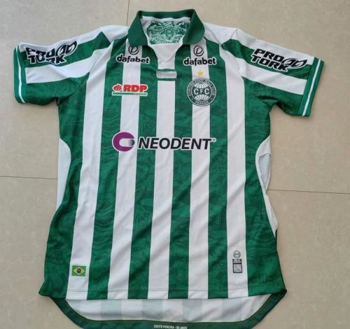 Fan Version 2023-2024 Coritiba Home Soccer Jersey