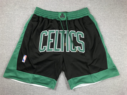 with Pocket 2023 Boston Celtics NBA Shorts Black Basketball Shorts