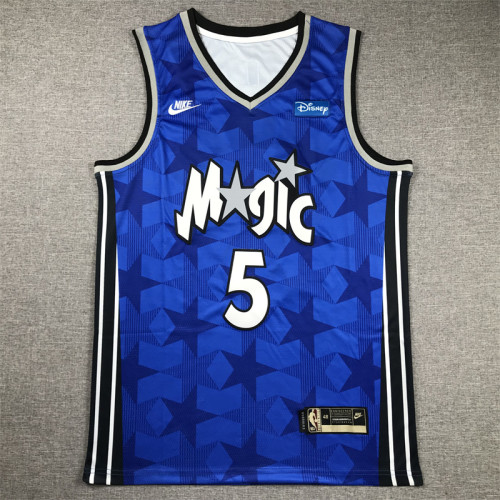 Orlando Magic 5 BANCHERO Blue NBA Jersey Basketball Shirt