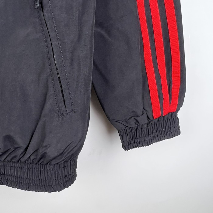 2023-2024 River Plate Black Soccer Windbreaker Jacket