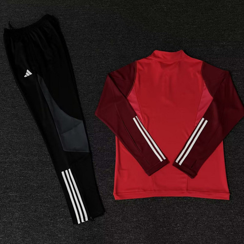2023-2024 Benfica Red Soccer Training Sweater and Pants Football Kit