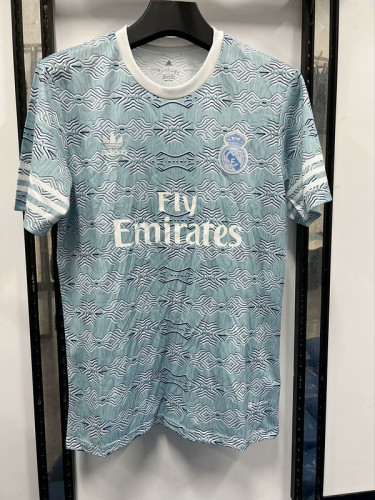 Real Camisetas de Futbol Fan Version 2023-2024 Real Madrid Blue Soccer Training Jersey