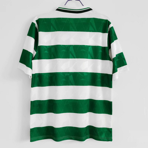 Retro Jersey 1989-1991 Celtic Home Soccer Jersey Vintage Football Shirt