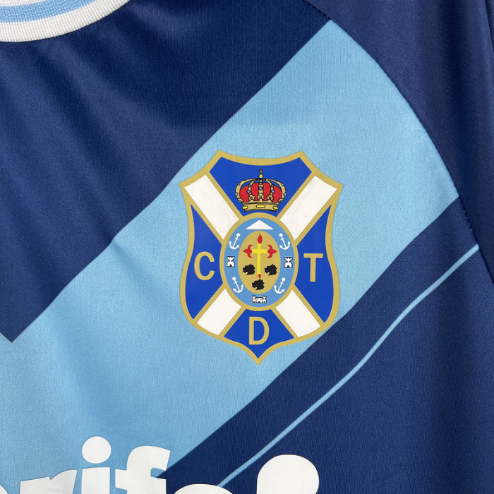 Fan Version 2023-2024 Tenerife Away Blue Soccer Jersey