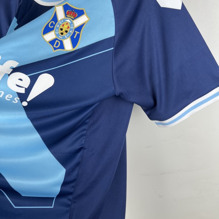 Fan Version 2023-2024 Tenerife Away Blue Soccer Jersey