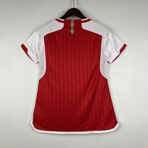 Women 2023-2024 Arsenal Home Soccer Jersey Girl Football Shirt