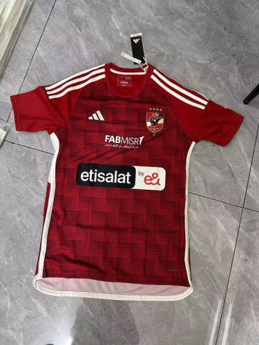 Fans Version 2023-2024 Al Ahly FC Home Soccer Jersey