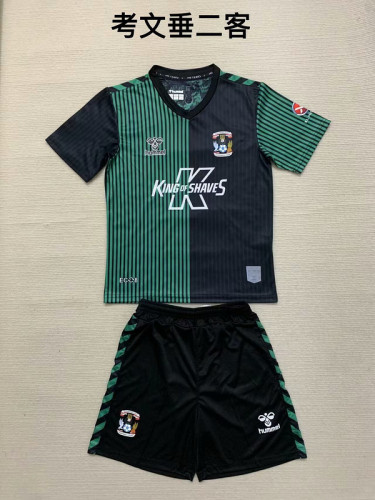 Youth Uniform 2023-2024 Coventry City Third Away Soccer Jersey Football Shirt