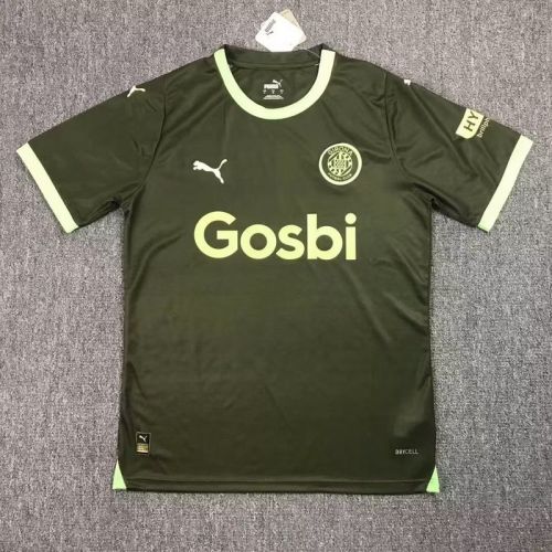 Girona Camisetas de Futbol Fan Version 2023-2024 Girona Third Away Green Soccer Jersey