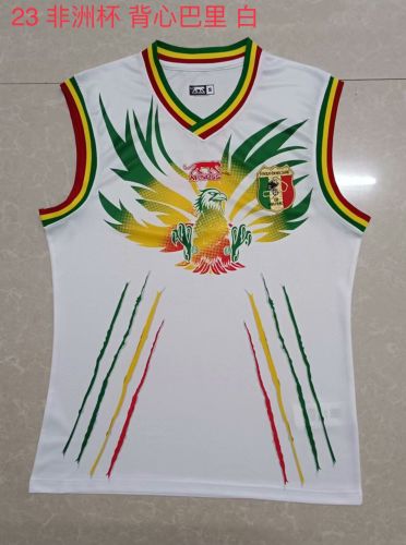 Fan Version 2023 Mali White Soccer Vest