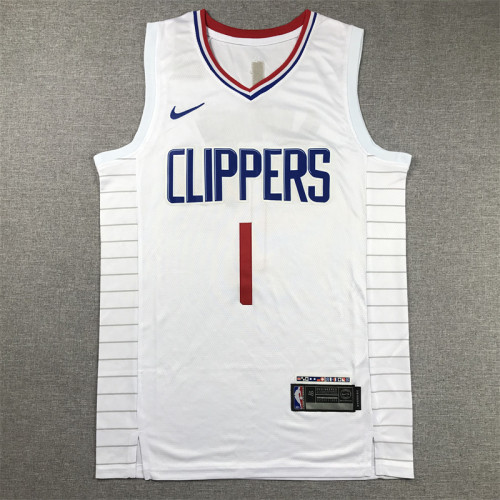 Los Angeles Clippers 1 HARDEN White NBA Jersey Basketball Shirt