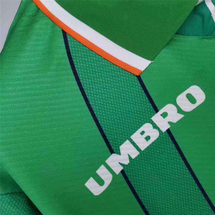 Retro Jersey 1994-1996 Ireland Home Soccer Jersey Vintage Football Shirt