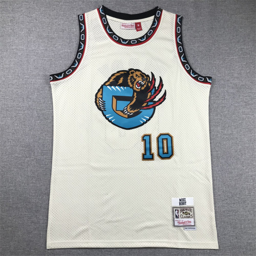 Mitchell&ness Memphis Grizzlies 10 MIKE BIBBY NBA Jersey Basketball Shirt