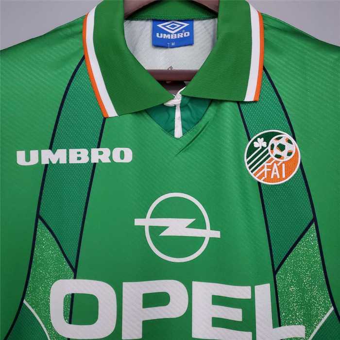 Retro Jersey 1994-1996 Ireland Home Soccer Jersey Vintage Football Shirt