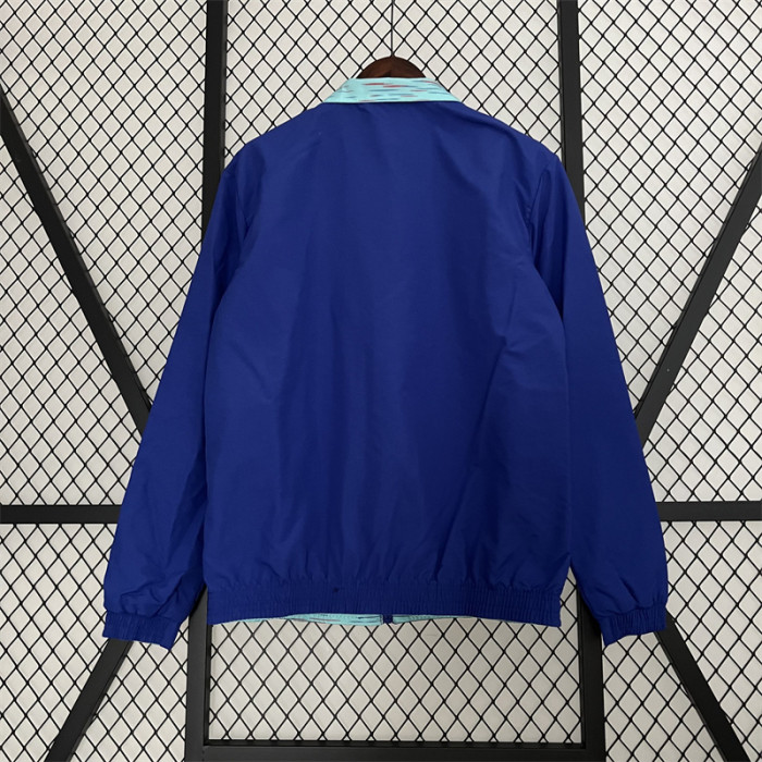 2023-2024 Chelsea Reversible Soccer Jacket Blue Football Jacket