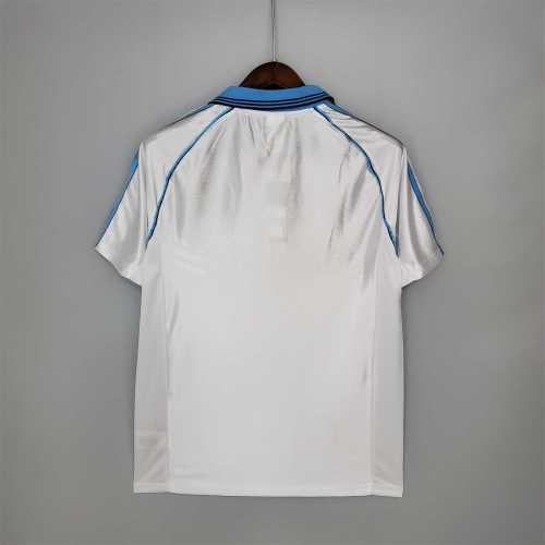 Retro Jersey 1998-1999 Marseille Home Soccer Jersey Vintage Football Shirt