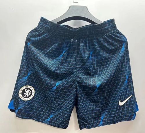 Player Version 2023-2024 Chelsea Away Dark Blue Soccer Shorts