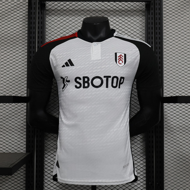Player Version 2023-2024 Fulham Home Football Shirt Soccer Jersey