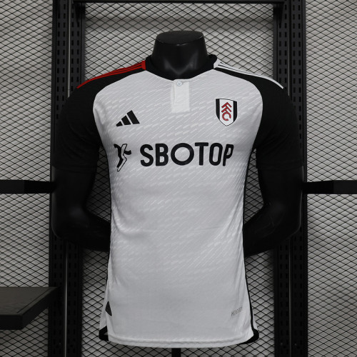 Player Version 2023-2024 Fulham Home Football Shirt Soccer Jersey