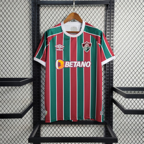 Fans Version 2023-2024 Fluminense Home Soccer Jersey