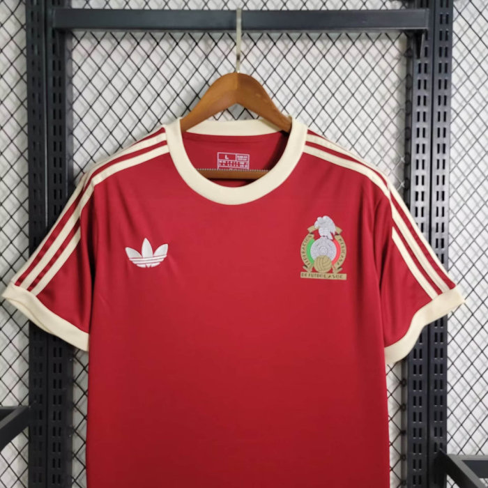 Fans Version 2023-2024 Mexico Red Soccer Jersey S,M,L,XL,2XL,3XL,4XL