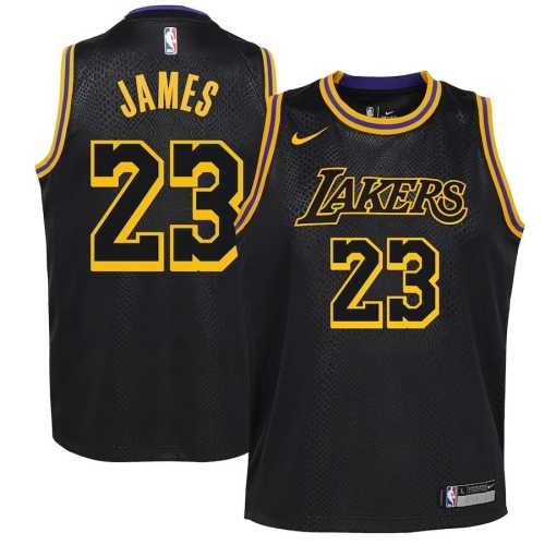 Los Angeles Lakers 23 James Black NBA Jersey Basketball Shirt