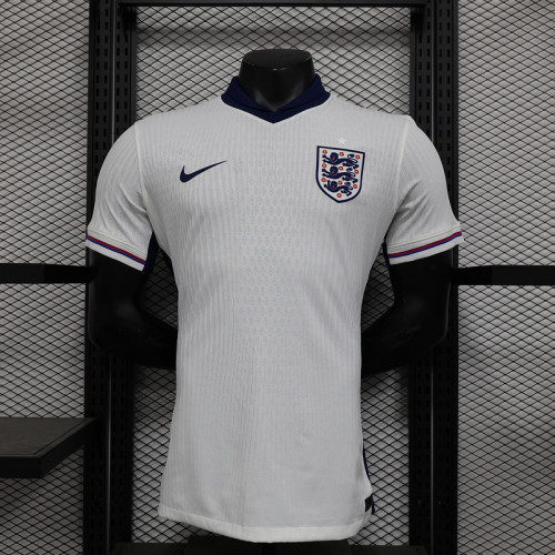 Player Version 2023-2024 England Home Soccer Jersey