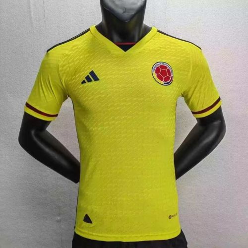 Player Version 2022 Colombia Home Soccer Jersey