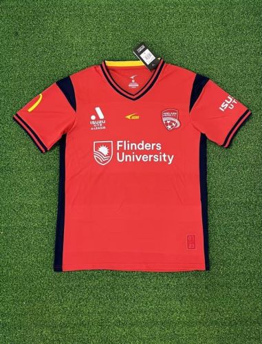 Fan Version 2023-2024 Adelaide United Home Soccer Jersey