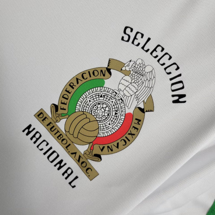 Fans Version 2023-2024 Mexico White Soccer Training Jersey