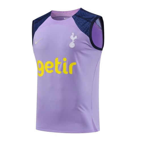 2023-2024 Tottenham Hotspur Purple/Borland Football Shirt Spurs Soccer Training Vest