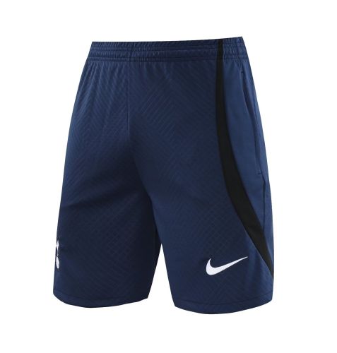 2023-2024 Tottenham Hotspur Dark Blue/Black Soccer Training Shorts Football Shorts